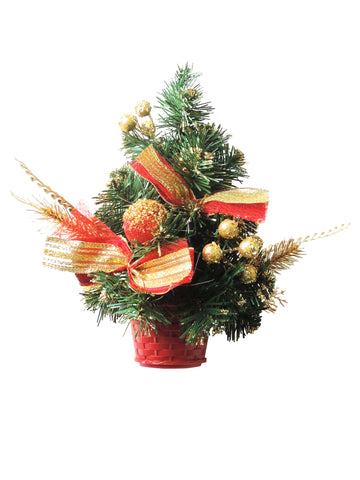  Decorated Tree Gold&Red