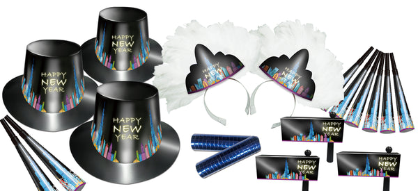 Dubai Skyline 2 Party Kit Assortment For 50 People