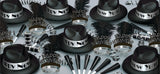 Touch Of Silver Party Kit Assorted. For 50 People