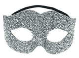 Tinsel Eye Mask Silver