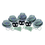 Silver LED Party Kit Assortment For 50 People