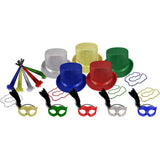 Multicolour Party Kit Assortment for 50 People