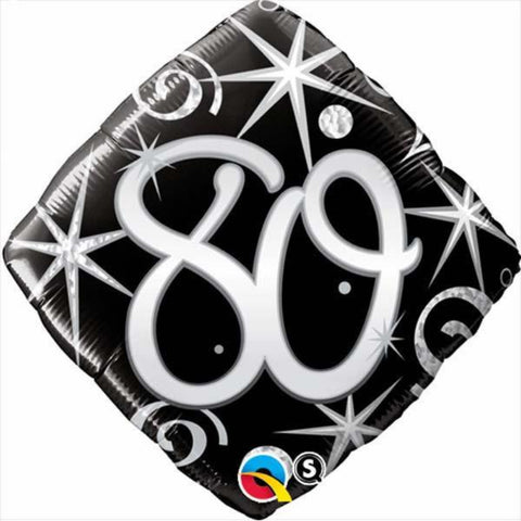 Elegant Sparkles & Swirls  Diamond Foil Balloon  
