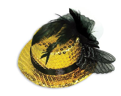 Gold Mini Hat
