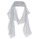 Sequins Harem Girl Hat Silver