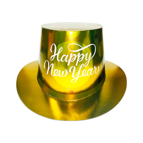 Shade Of Gold Top Hat