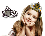 New Year Tiara Gold & Silver Assorted