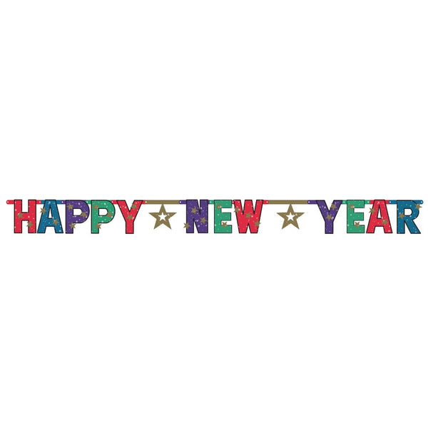 Happy New Year Banner 79in