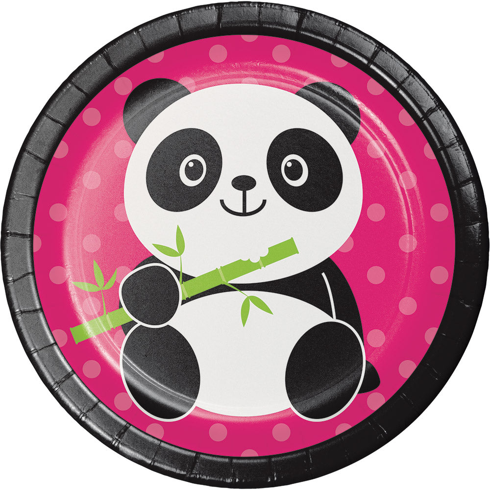  Panda Monium Luncheon Plate 