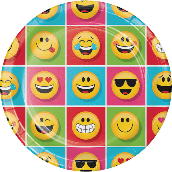  Emojions Dinner Plate 