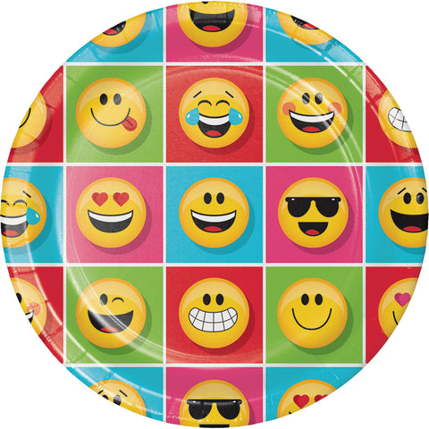  Emojions Dinner Plate 