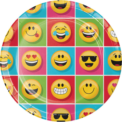  Emojions Dinner Plate 