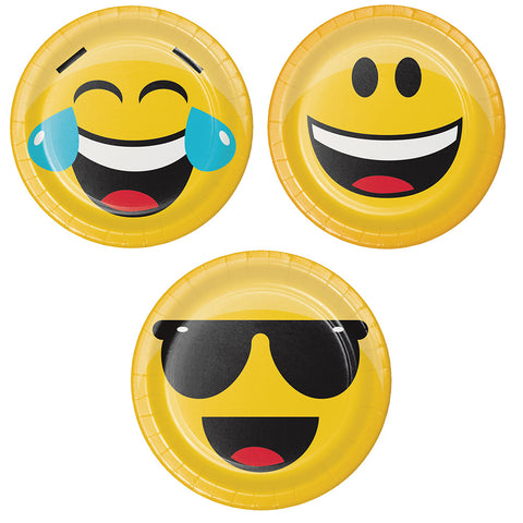  Emojions Luncheon Plate 