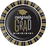  Glitzy Grad Dinner Plate 