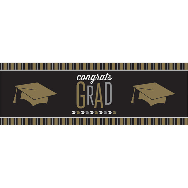  Glitzy Grad Giant Party Banner