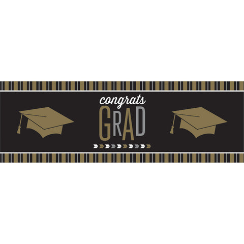  Glitzy Grad Giant Party Banner
