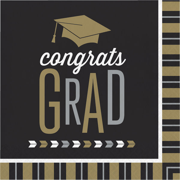  Glitzy Grad L-Napkin