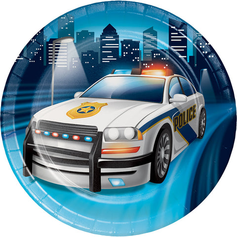  Police Party Luncheon Plate 
