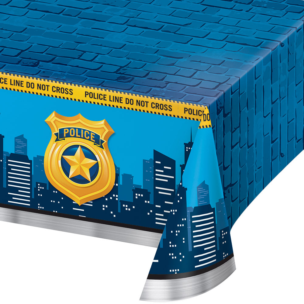  Police Party Tablecover All Orver Print