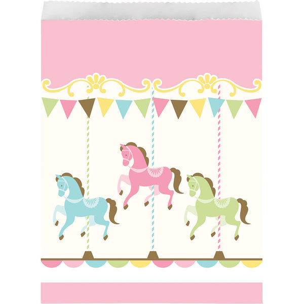  Carousel Paper Treat Bag 