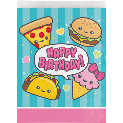  Junk Food Fun Paper Treat Bag 