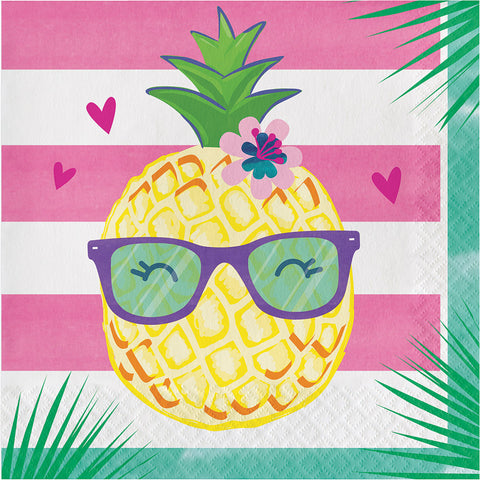  Pineapple N Friends Lunch Napkins 