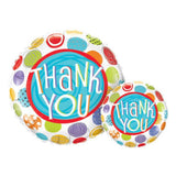 Special Occasion Thank You Patterned Dots  Foil Balloon 