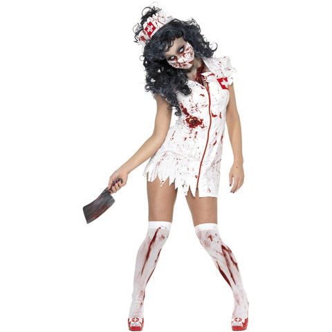  Zombie Nurse Costume F-M