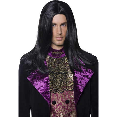 Gothic Count Wig Long Straight