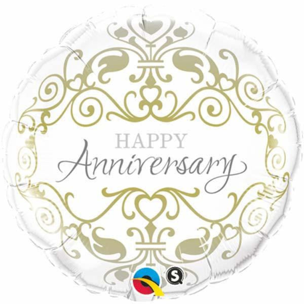 Anniversary Classic Round  Foil Balloon  
