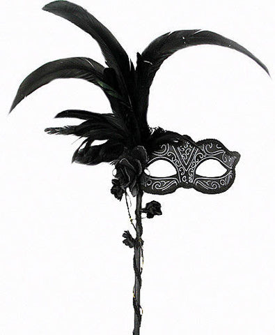 Venetian Mask With Feathers