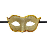'-Glitter Eye Mask with Sequins Gold