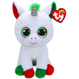 Beanie Boos Unicorn Candycane 