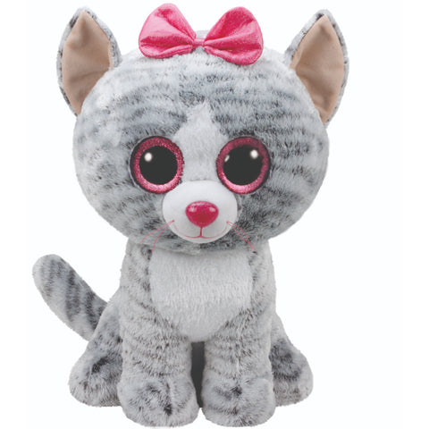 Beanie Boos Cat Kiki Grey 