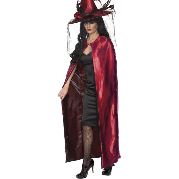 Reversible Cape Red & Black 