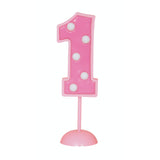 Flashing Number Decoration 1 