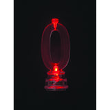 Flashing Candle Holders # 0 With 4 Birthday Candles