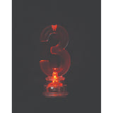 Flashing Candle Holders # 3 With 4 Birthday Candles