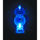 Flashing Candle Holders # 8 With 4 Birthday Candles