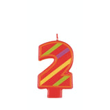 Numeral Birthday Candle 2