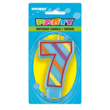 Numeral Birthday Candle 7