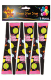 Polka Dots New Year Horns 8in 6pc