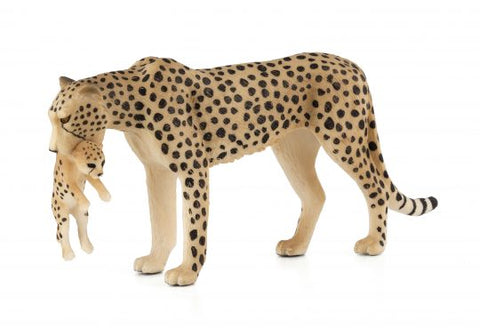 Cheetah Female With Cub New Colour 2017