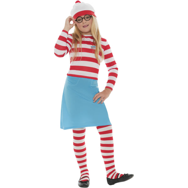 Wheres Wally Wenda Girl Costume 
