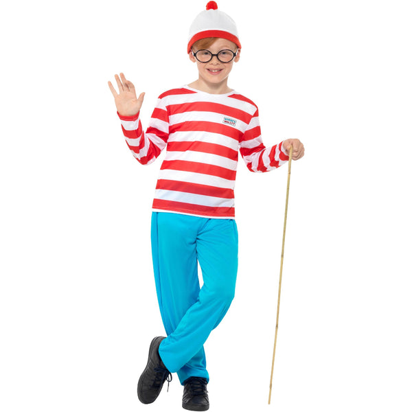 Wheres Wally Boy Costume
