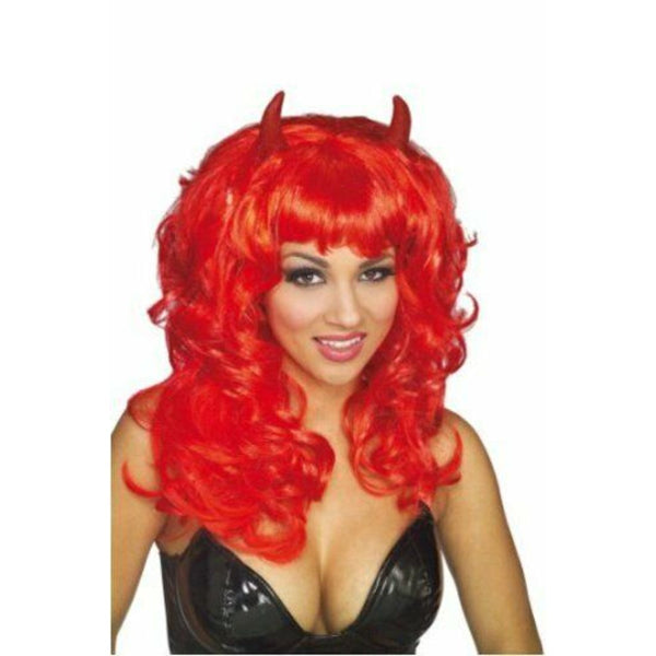 Fabulous Devil Wig Red