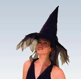 Ghost Witch Hat Black