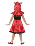 Miss Hood Costume Red With Dress & Hooded Cape