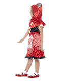 Miss Hood Costume Red With Dress & Hooded Cape