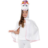 Unicorn Cape White & Pink